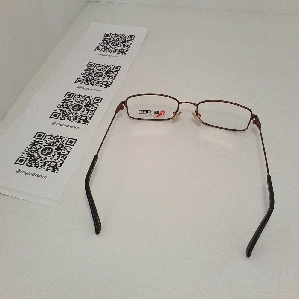 Y-SPORT matte brown FRAME Glasses